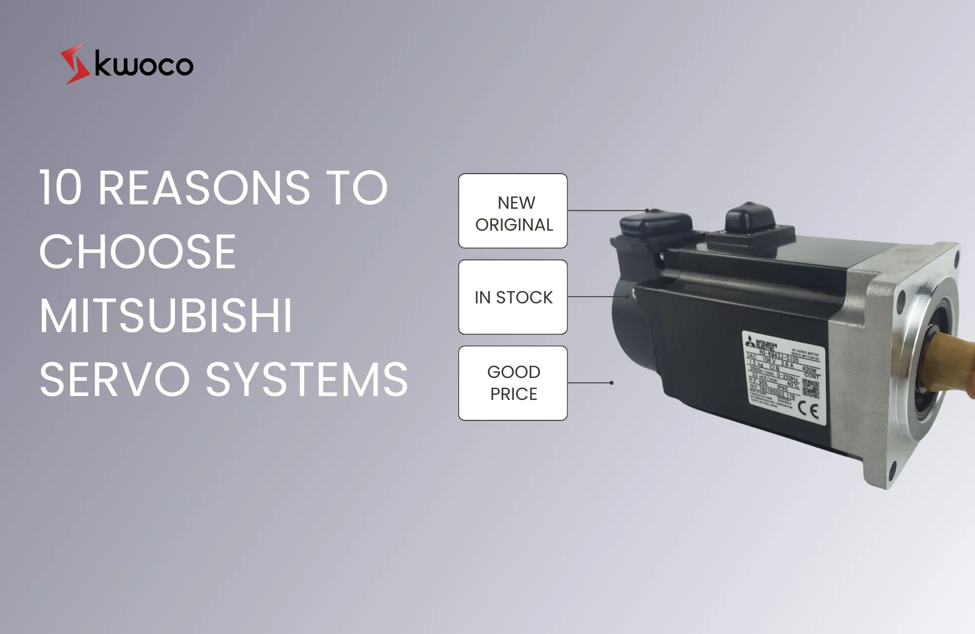 10 Reasons to Choose Mitsubishi Servo Systems