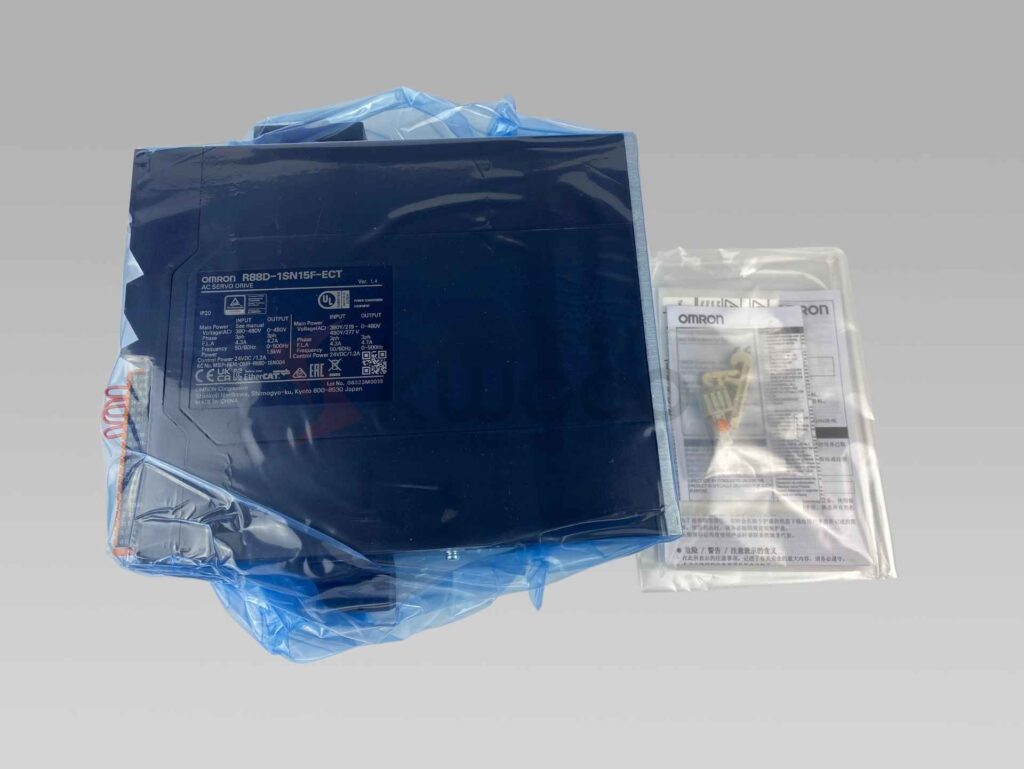 Omron R88D-1SN15F-ECT 1.5kW EtherCAT серво погон На лагеру 2 Р88Д-1СН15Ф-ЕЦТ
