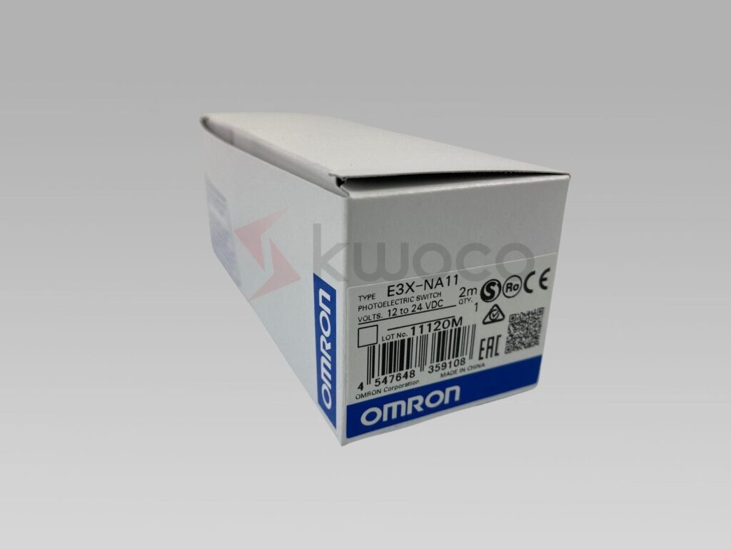 Sensore amplificatore in fibra Omron E3X-NA11 disponibile in magazzino 1 E3X-NA11