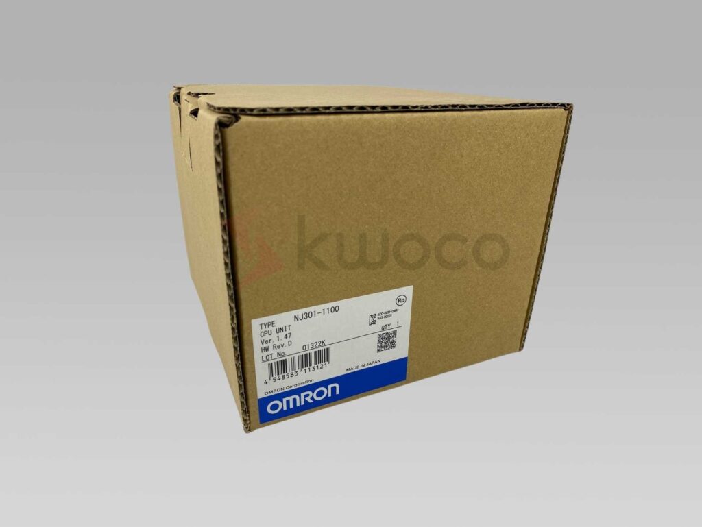 Contrôleur de machine PLC 4 axes Omron NJ301-1100 CPU 2 NJ301-1100