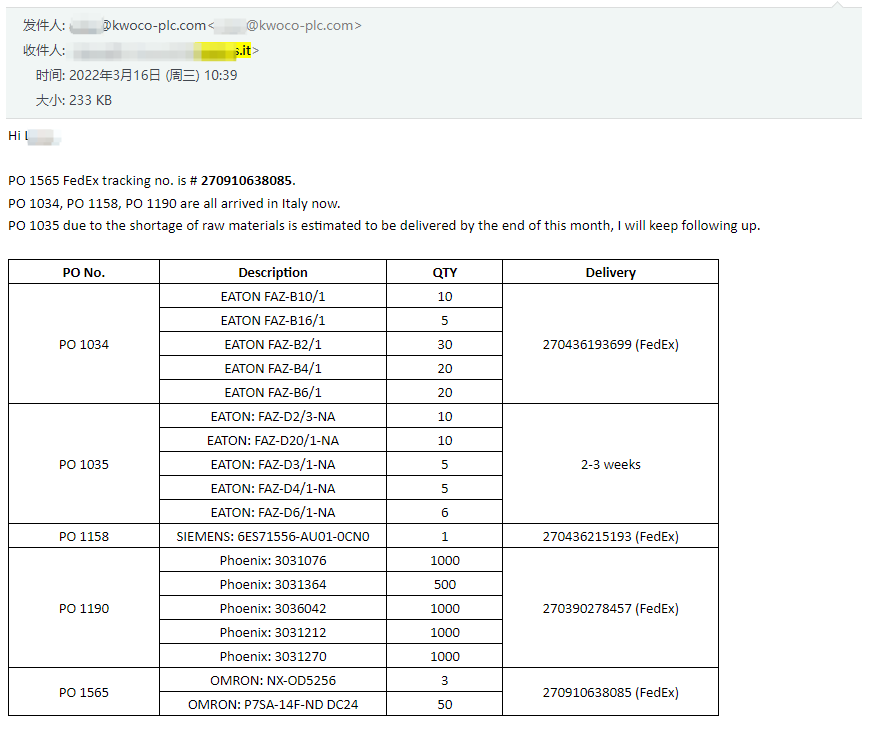 Italian Trading Company Case: Long-Term Automation Supply Cooperation 3 Italian Trading Company Case (1)
