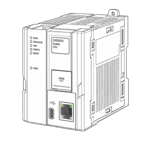 Omron CJ1W-OD202 Unitate de ieșire digitală PNP în 8 puncte 2 unitate procesor Omron 2