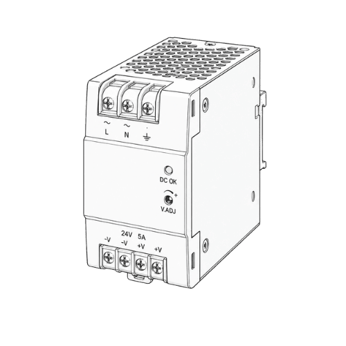 Omron CJ1W-OD202 Unitate de ieșire digitală PNP în 8 puncte, 6 ieșiri surse de alimentare Omron 1