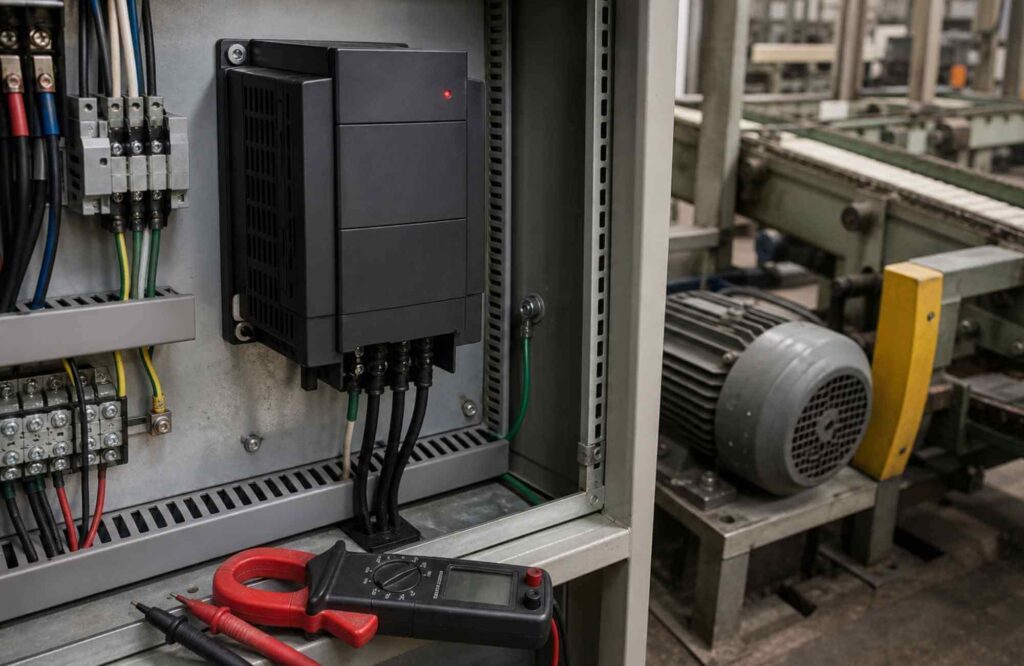 Spiegazione dei codici di errore dell'inverter Mitsubishi FR-D700